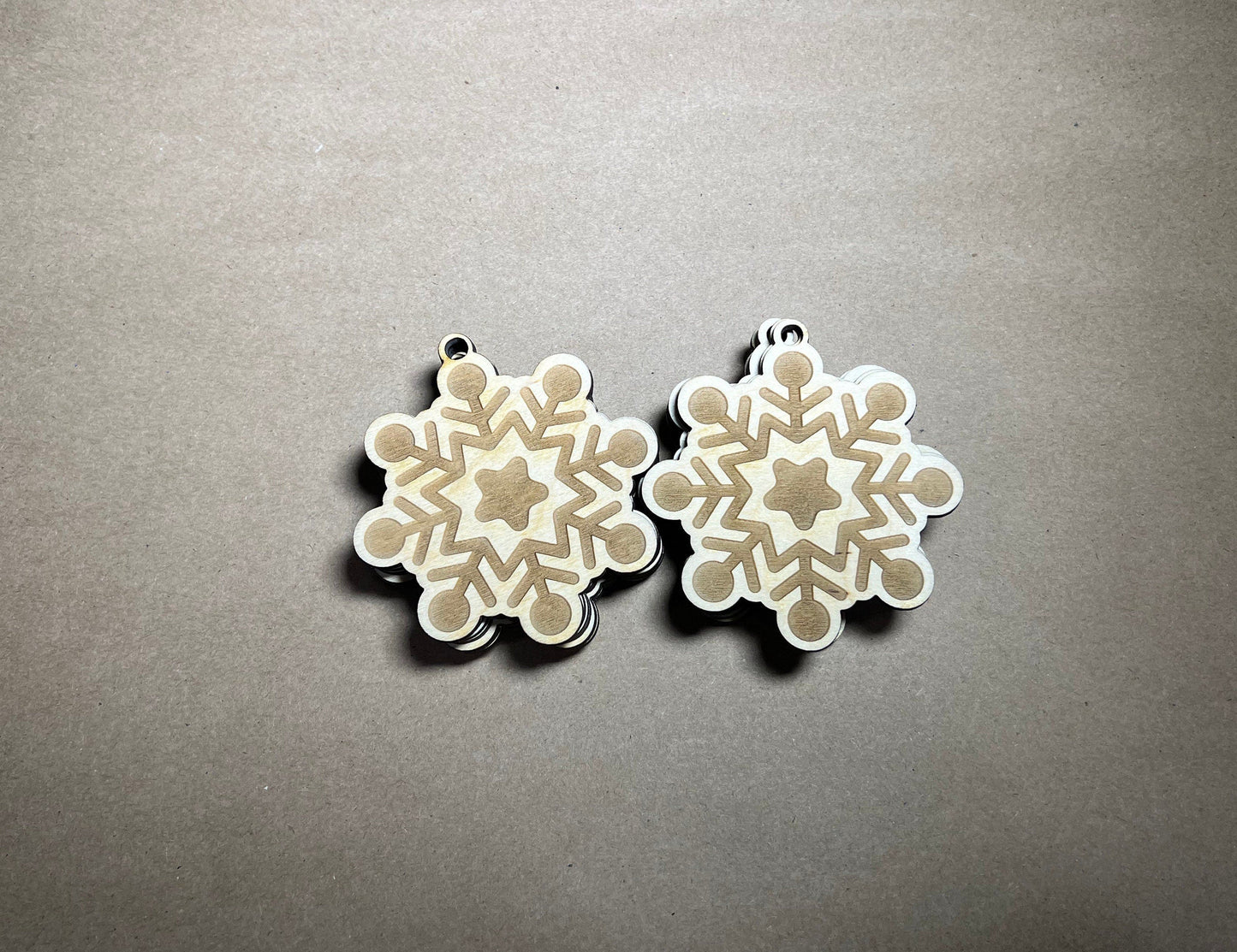 Snowflake Ornament in Bulk , Classroom project, Bulk Gift Ornament