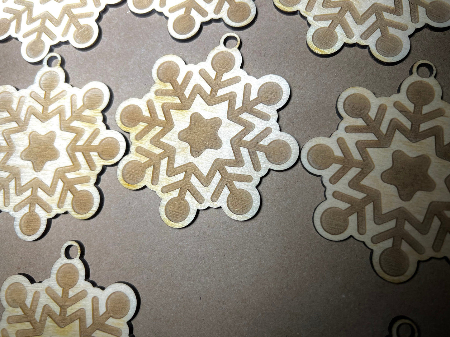 Snowflake Ornament in Bulk , Classroom project, Bulk Gift Ornament