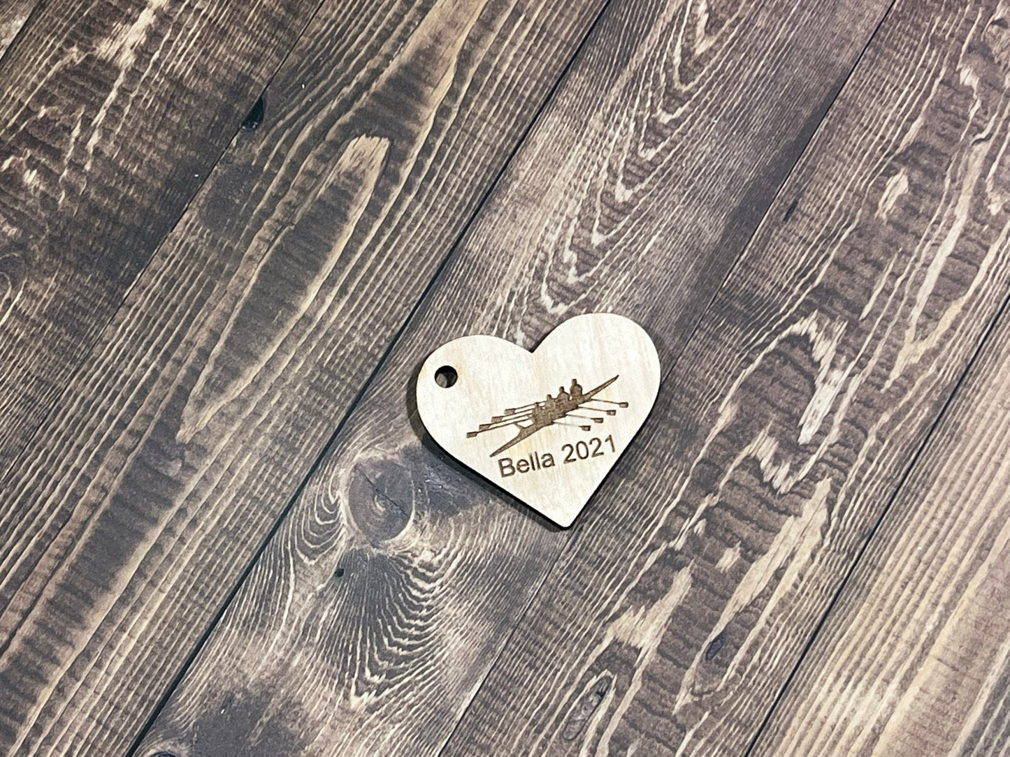 Softball Keychain,  Laser Engraved Keychain , bag tag , gift for her , gift for him , team gift