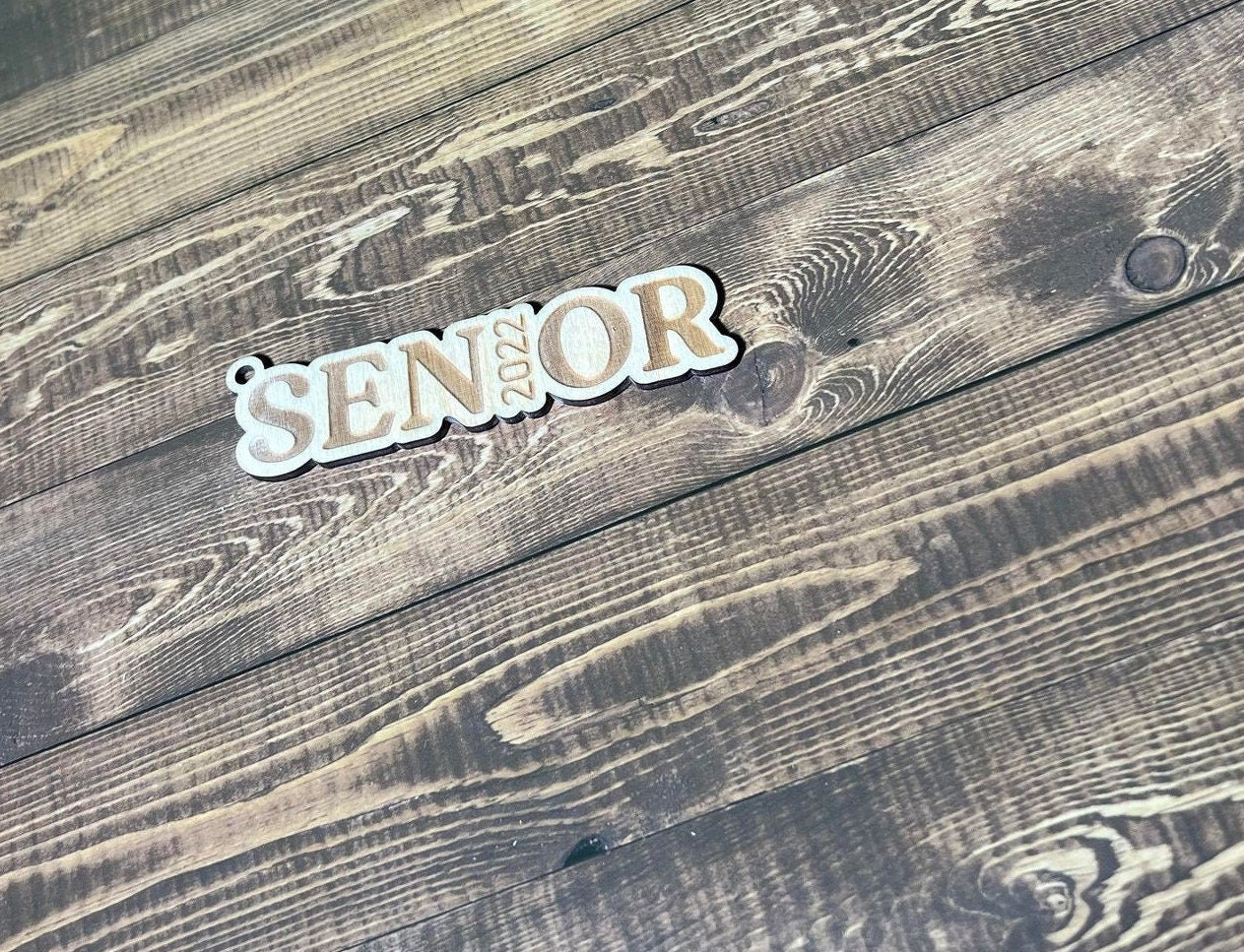 Senior 0 Keychain ,  Graduation Keychain , Laser Engraved Keychain , bag tag