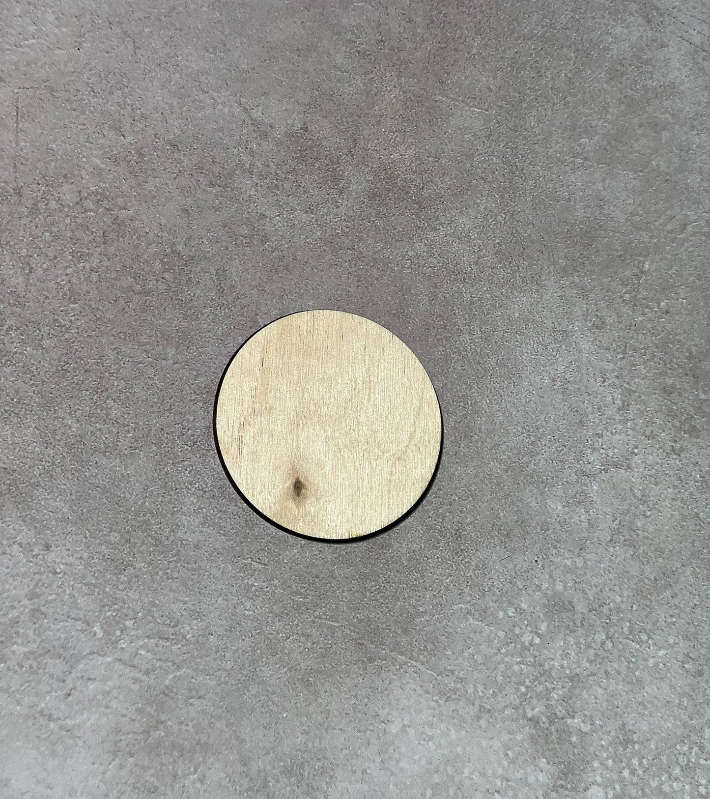 Circle Wood Cutout unfinished,  Wooden Shape ,  Multiple Sizes , Laser Cut wood Cutouts