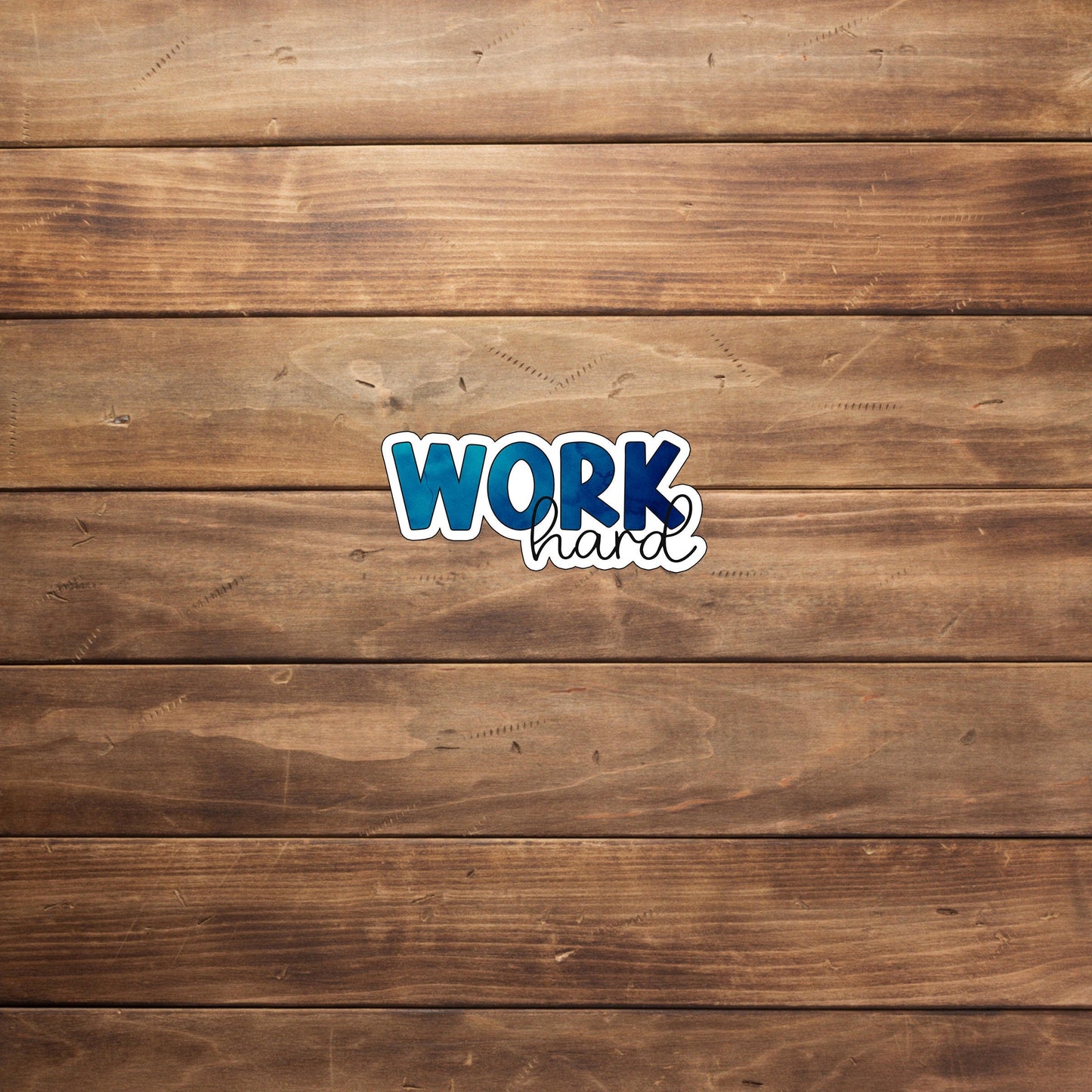 Work Hard sticker, Optimistic Sticker , Vinyl sticker , laptop sticker , Sarcastic Sticker