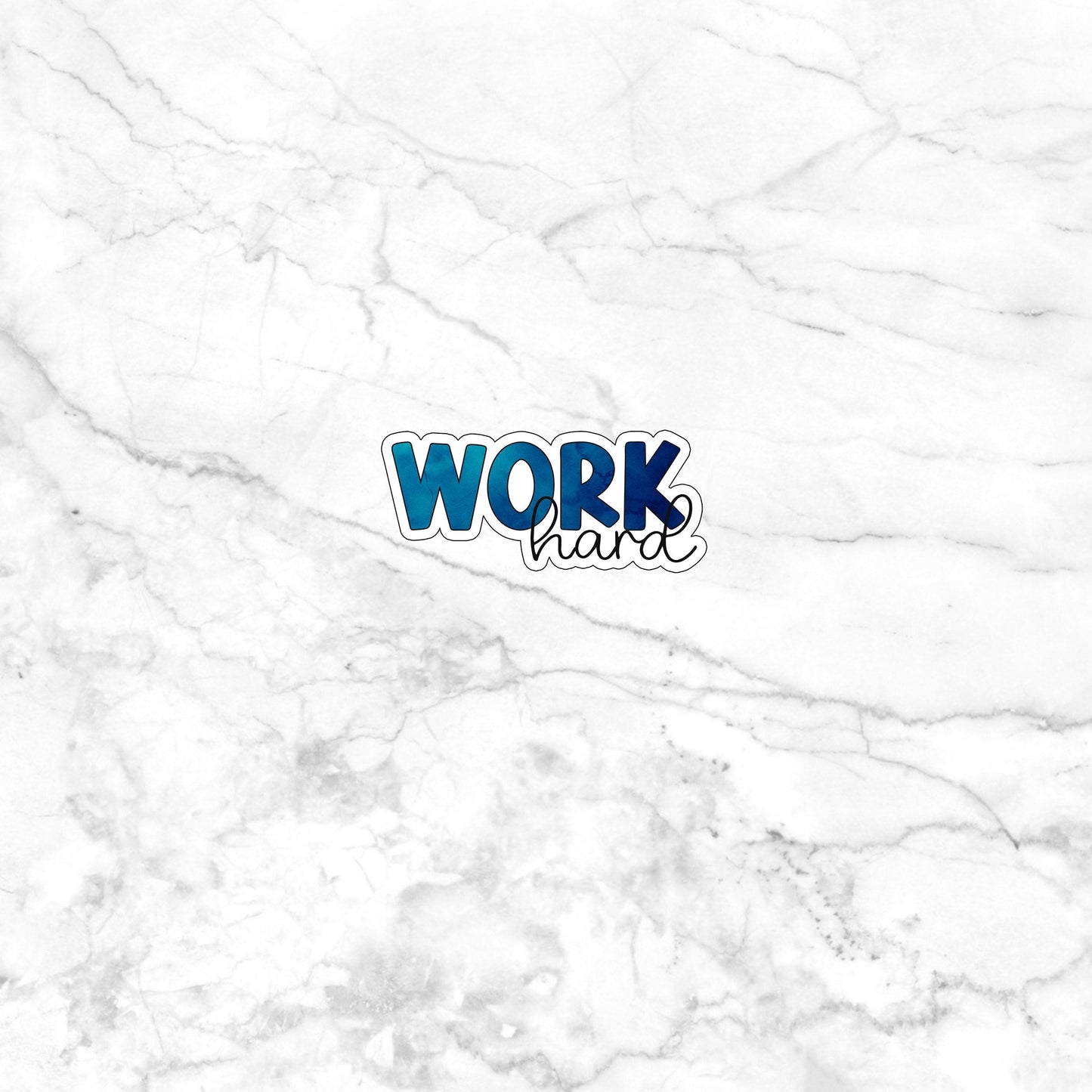 Work Hard sticker, Optimistic Sticker , Vinyl sticker , laptop sticker , Sarcastic Sticker