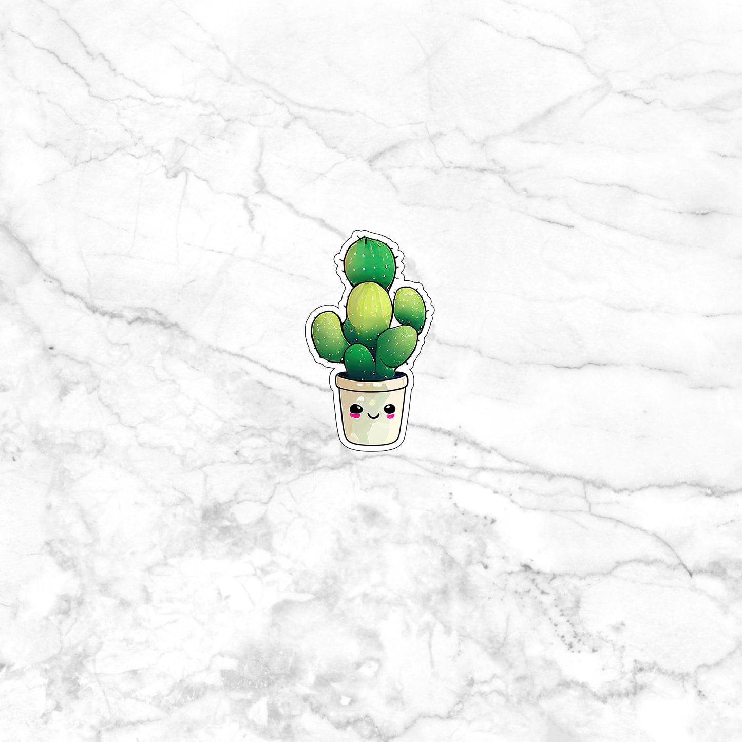 kawaii_cactus_sticker  Sticker