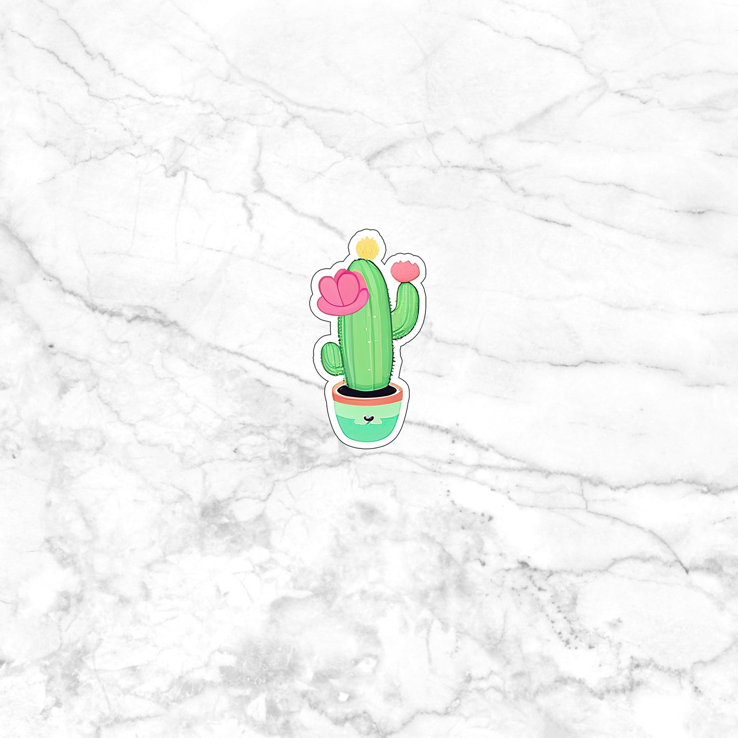 kawaii_cactus_sticker  Sticker