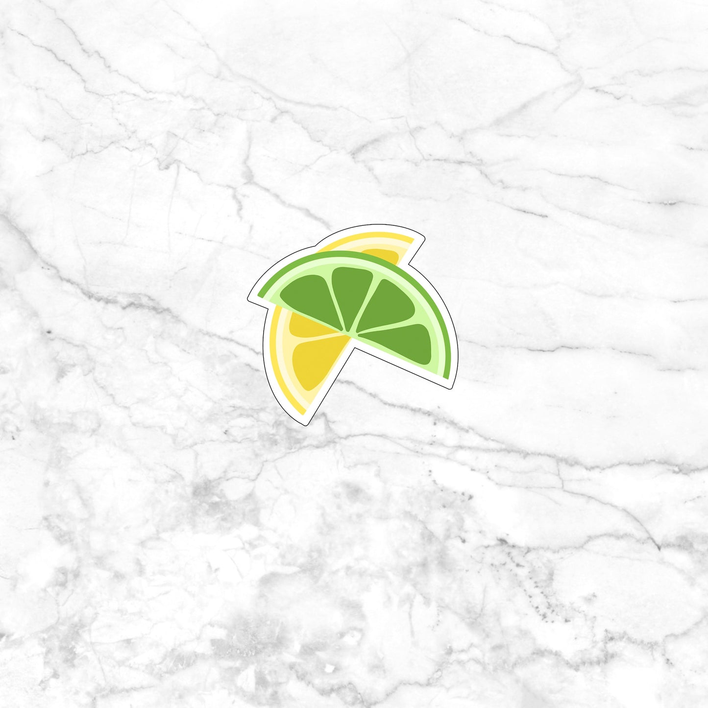 Lemon Lime_Slices  Sticker