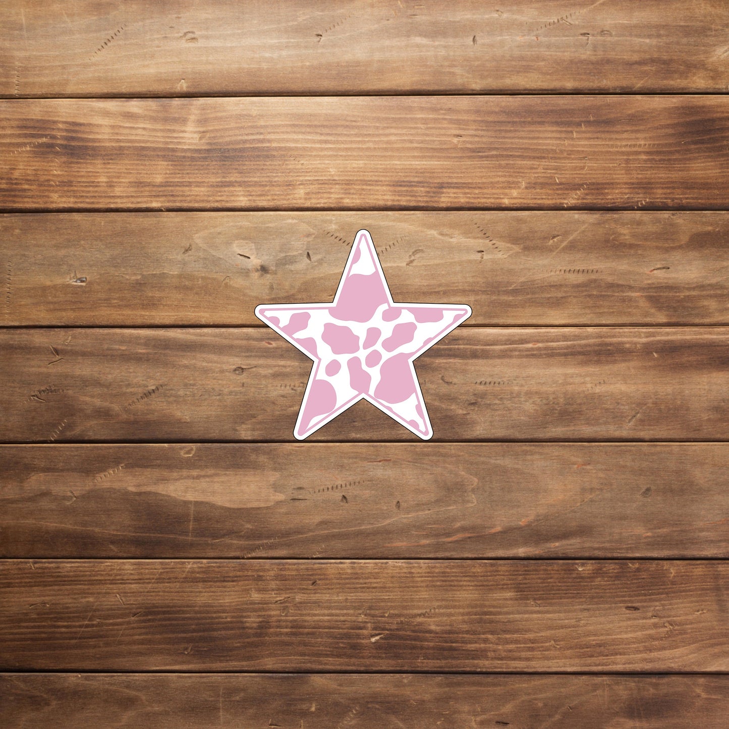 light pink white STAR Sticker, Vinyl sticker, laptop sticker, Tablet sticker