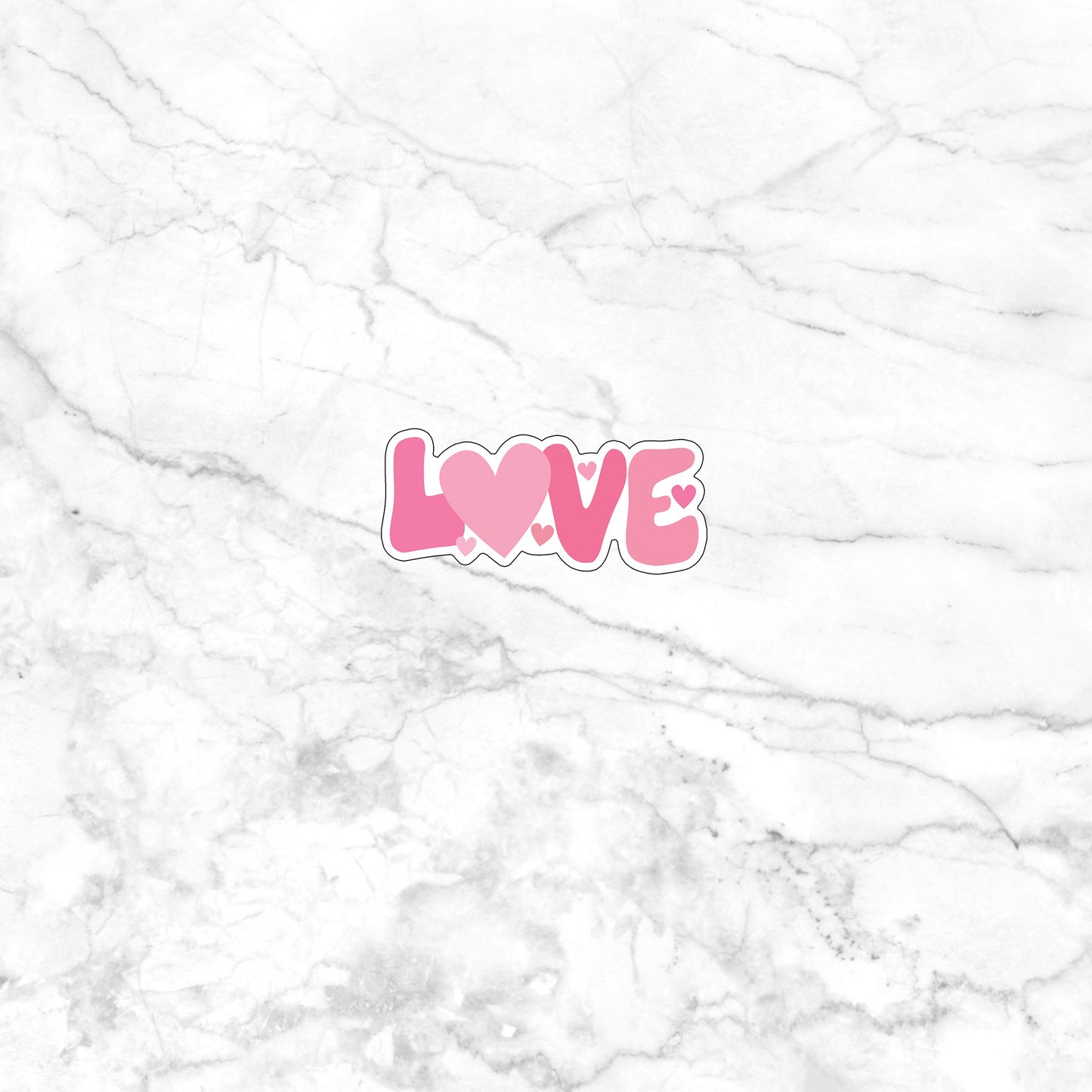 Pink Theme Stickers, love sticker