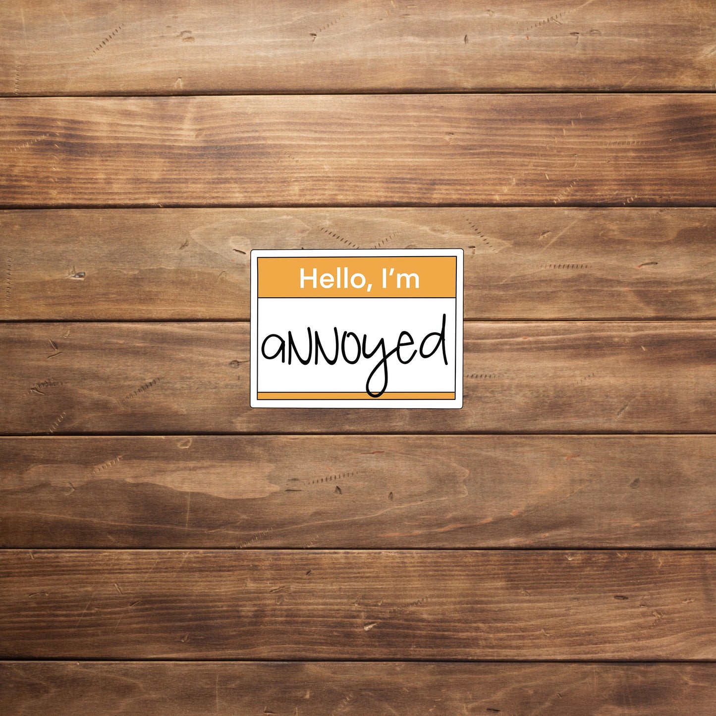 nametags_annoyed Sticker