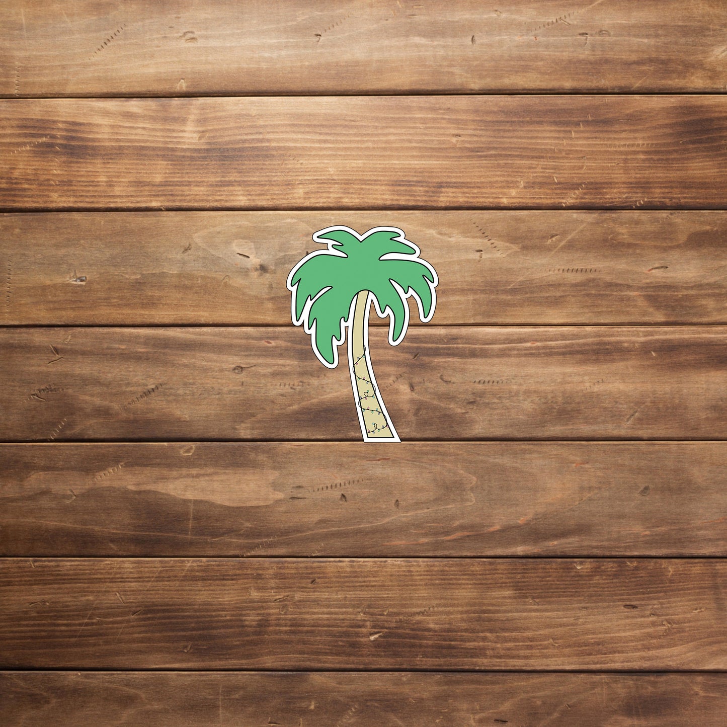 Christmas in July Sticker, palm Sticker
