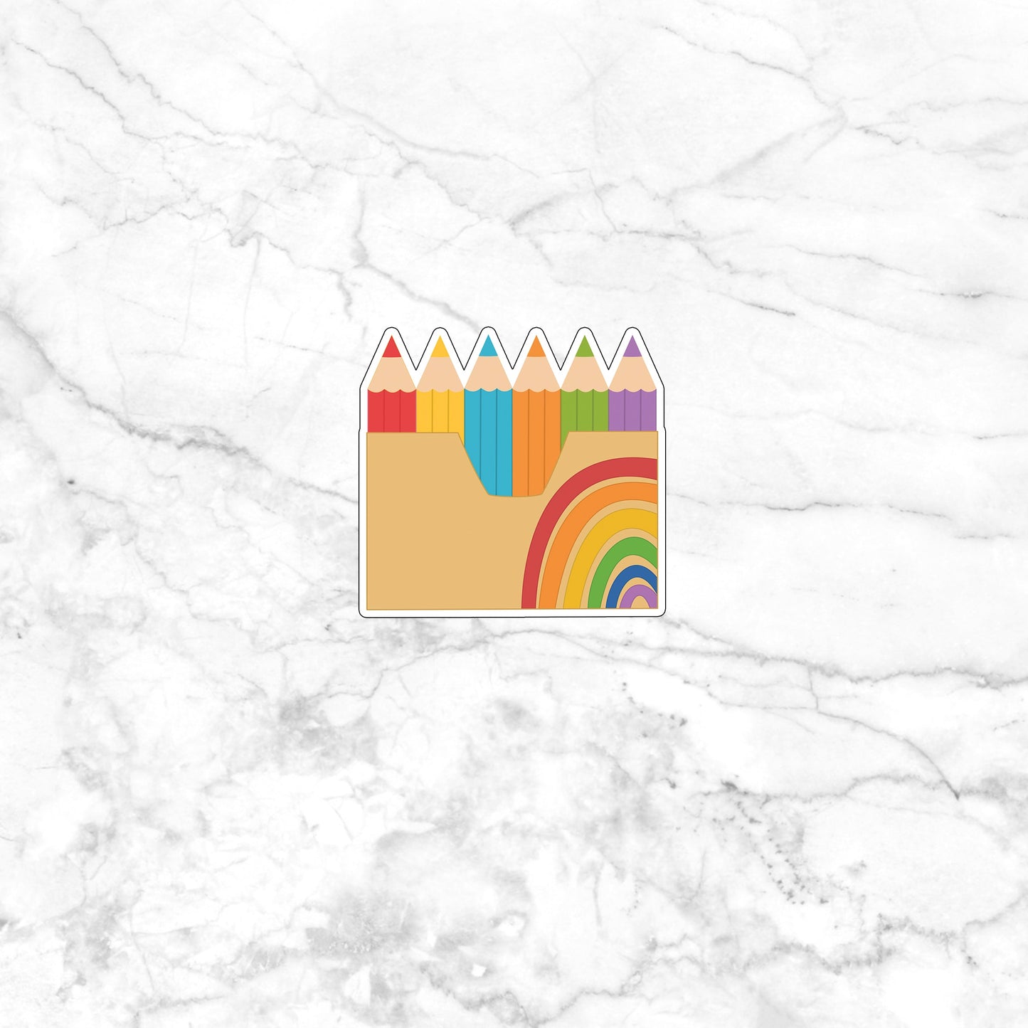 School Sticker,  pencils-sticker