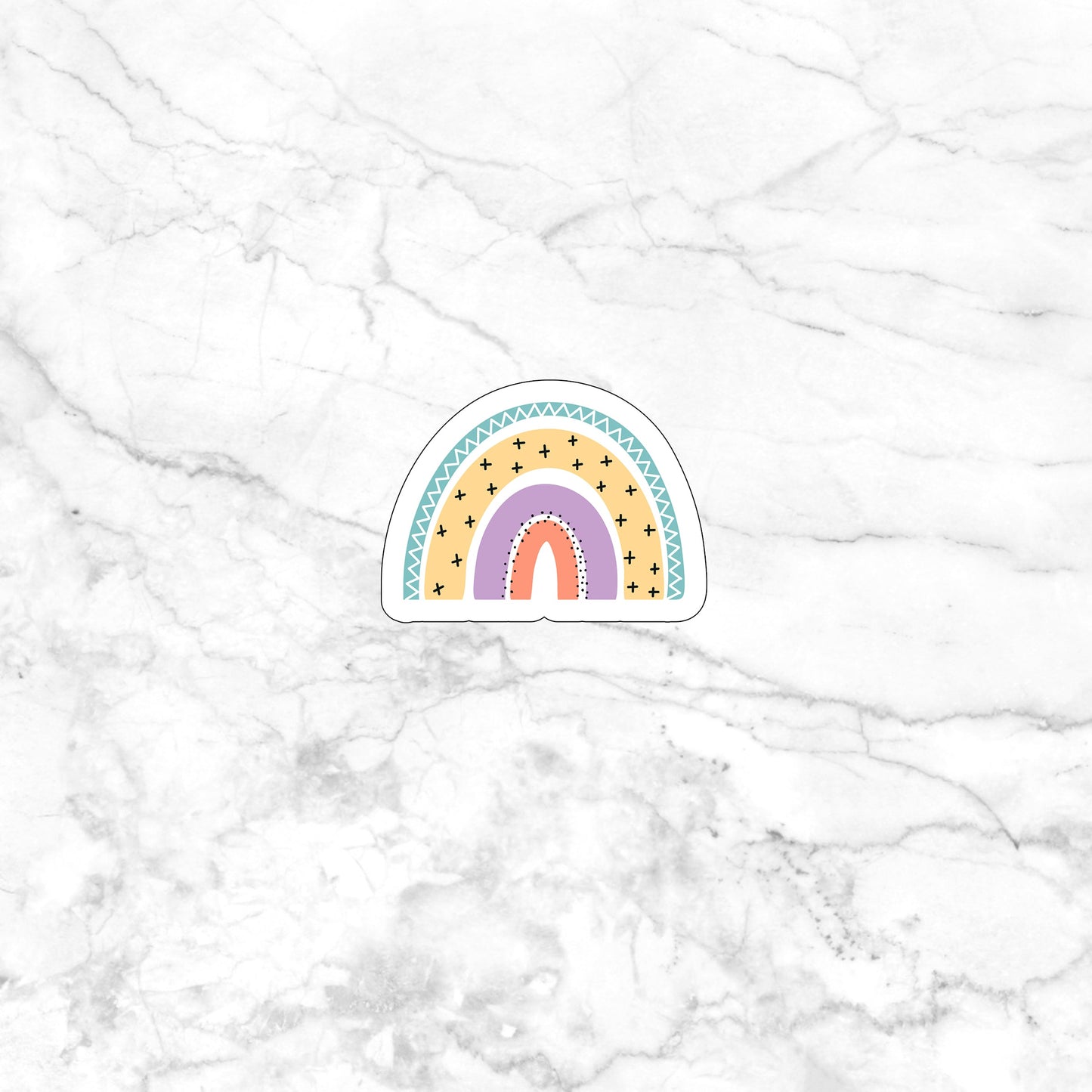 Rainbow Set Sticker