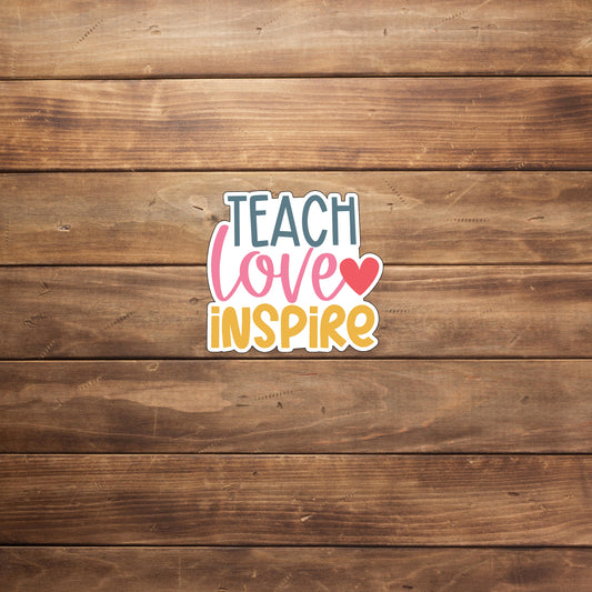 teach-inspire-sticker Sticker