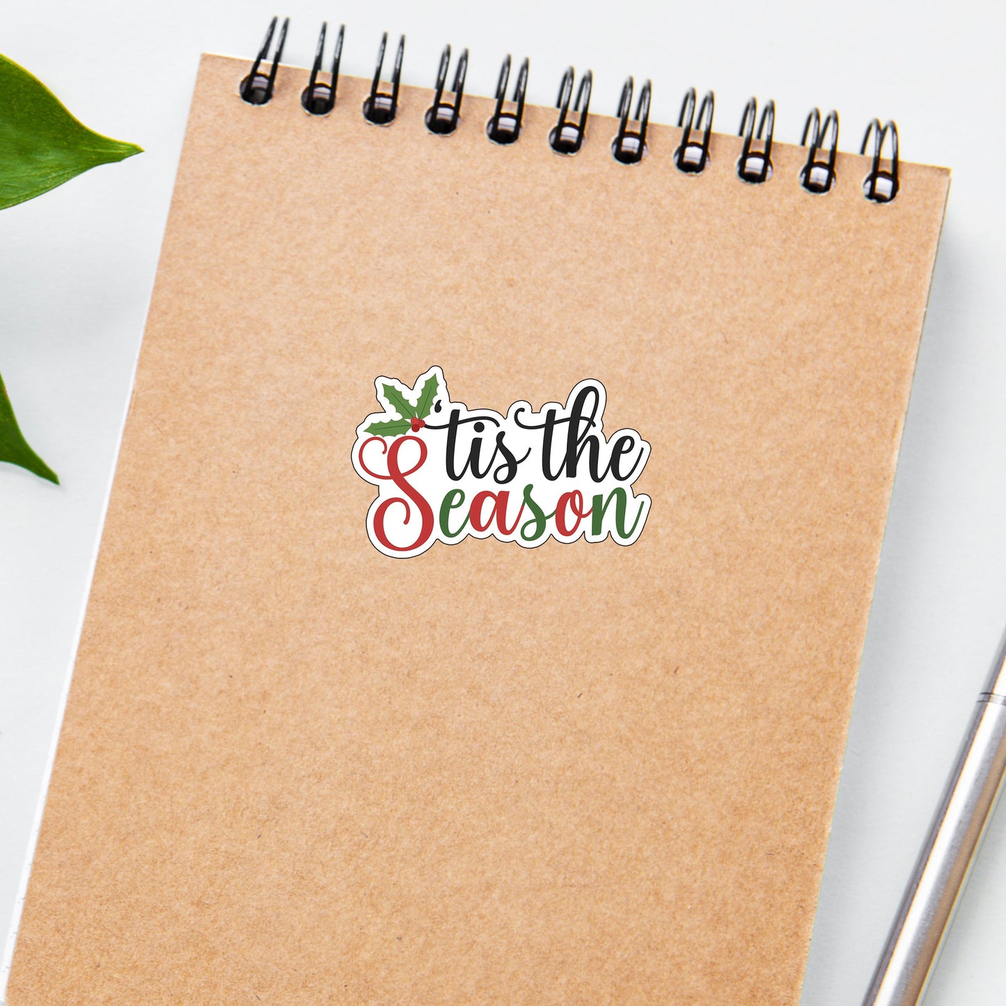 tis the season sticker Sticker