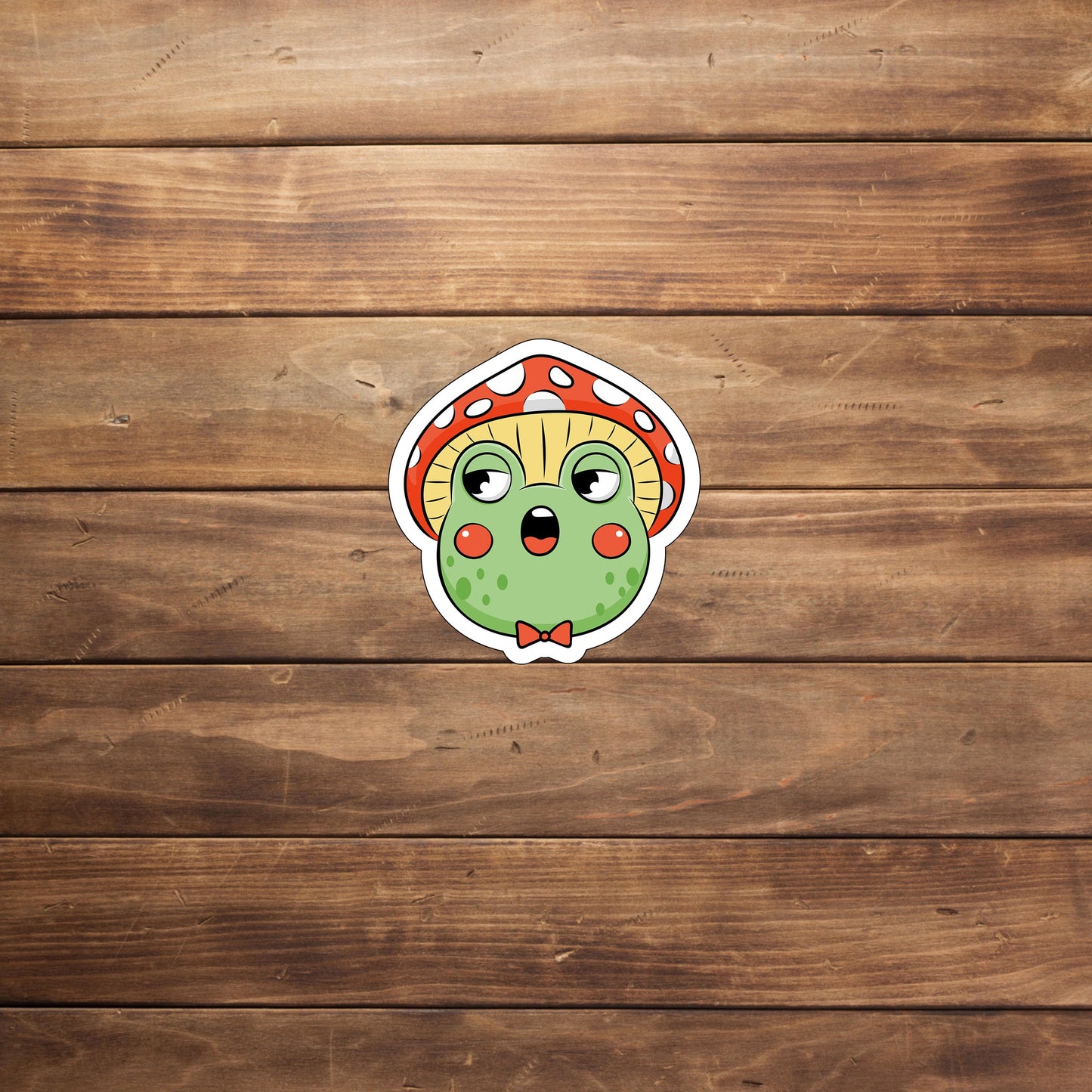 Frog Face sticker Stickers