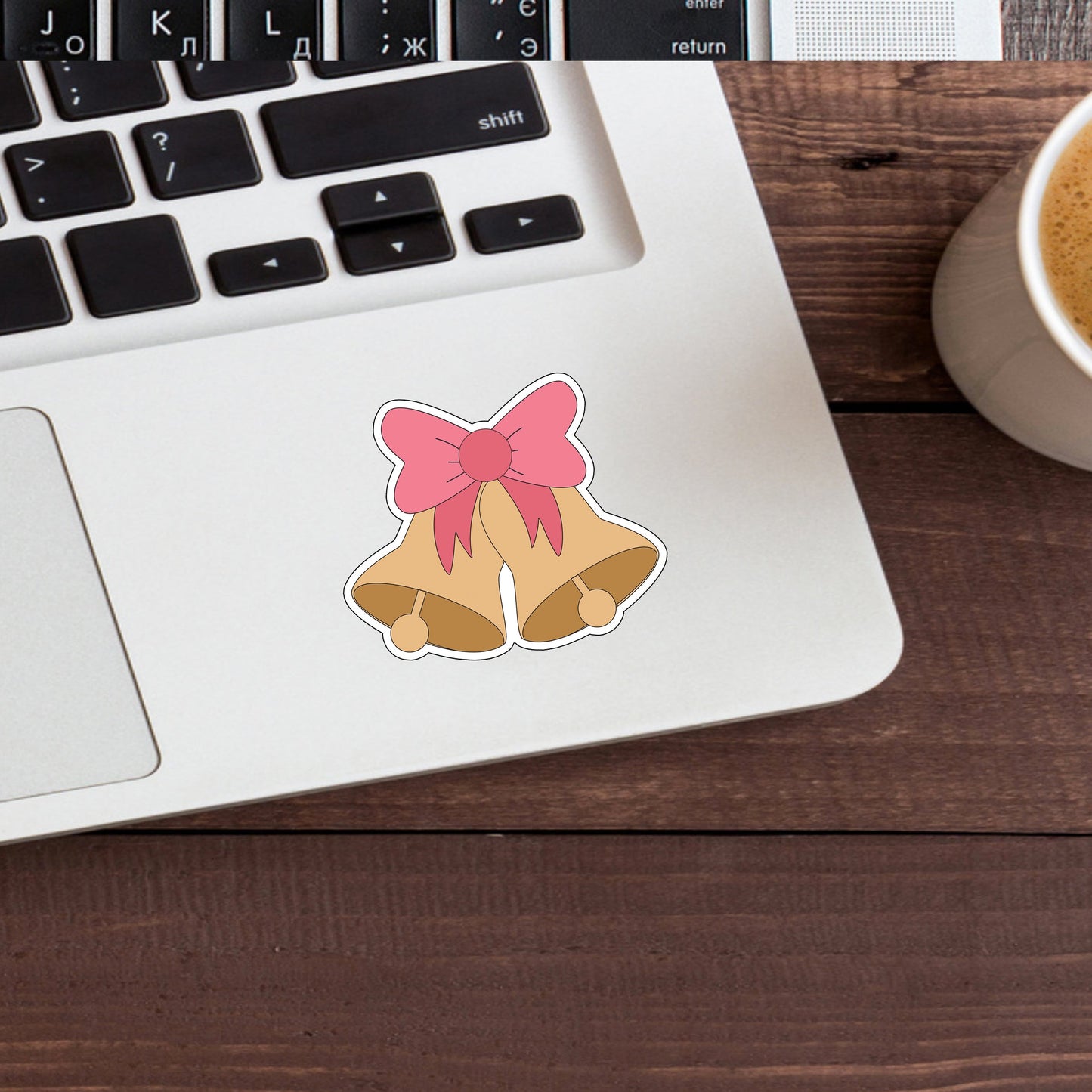 Wedding Sticker, wedding bell sticker Sticker